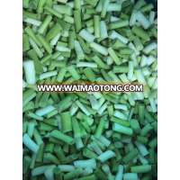 IQF frozen green garlic bolt