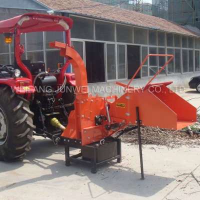 3 point hitch attachments hydraulic wood chipper with CE approved