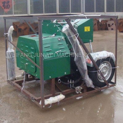 Italy BCS technology two wheel walking tractor attached chipper shredder, CE approved